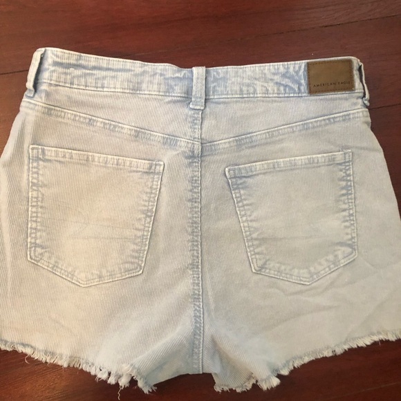 American Eagle 🦅 size 6 High Rise Corduroy Frayed shorts - Picture 13 of 16